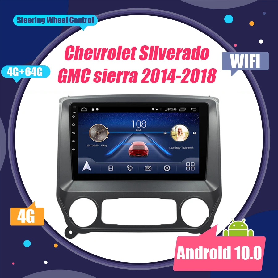 Android 10 без DVD 2Din автомобильный Радио Мультимедийный видео плеер навигация GPS для