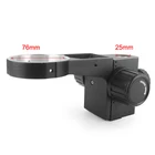 Держатель головки для стереомикроскопа, рычаг регулировки фокуса, кольцо для микроскопа, кронштейн диаметром 76 мм, 25 мм, аксессуары