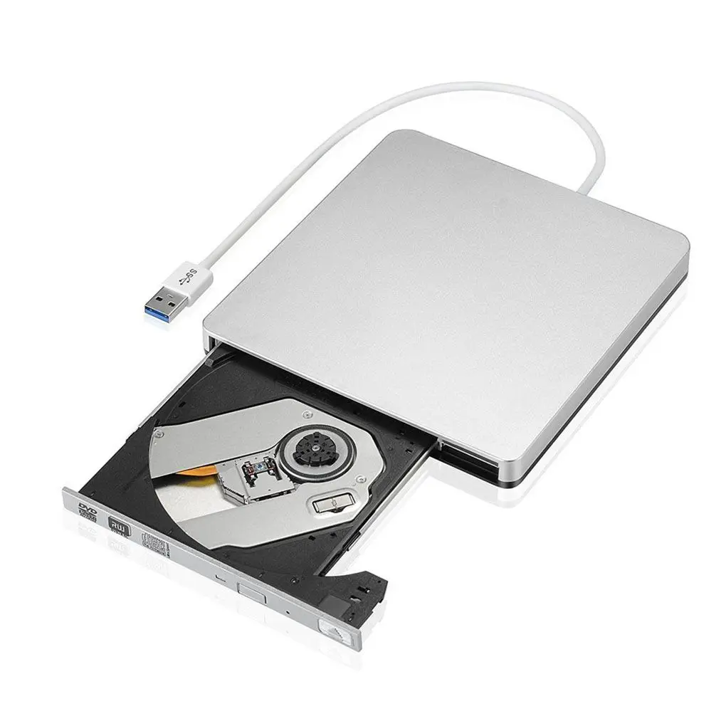 Внешняя горелка DVD 3 0 USB DVD-RW CD-RW ROM CD-плеер запись перезапись портативный компьютер