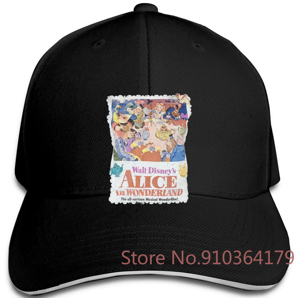 Плакат Алиса в стране чудес Женская хипстерская брендовая Harajuku Kawaii панк