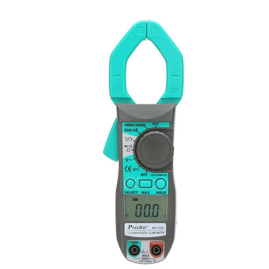 

New Arrivals Digital Clamp Meter Voltage Current Resistance Temperature Tester Multimeter Megohmmeter Electrical MT-3102 LCD