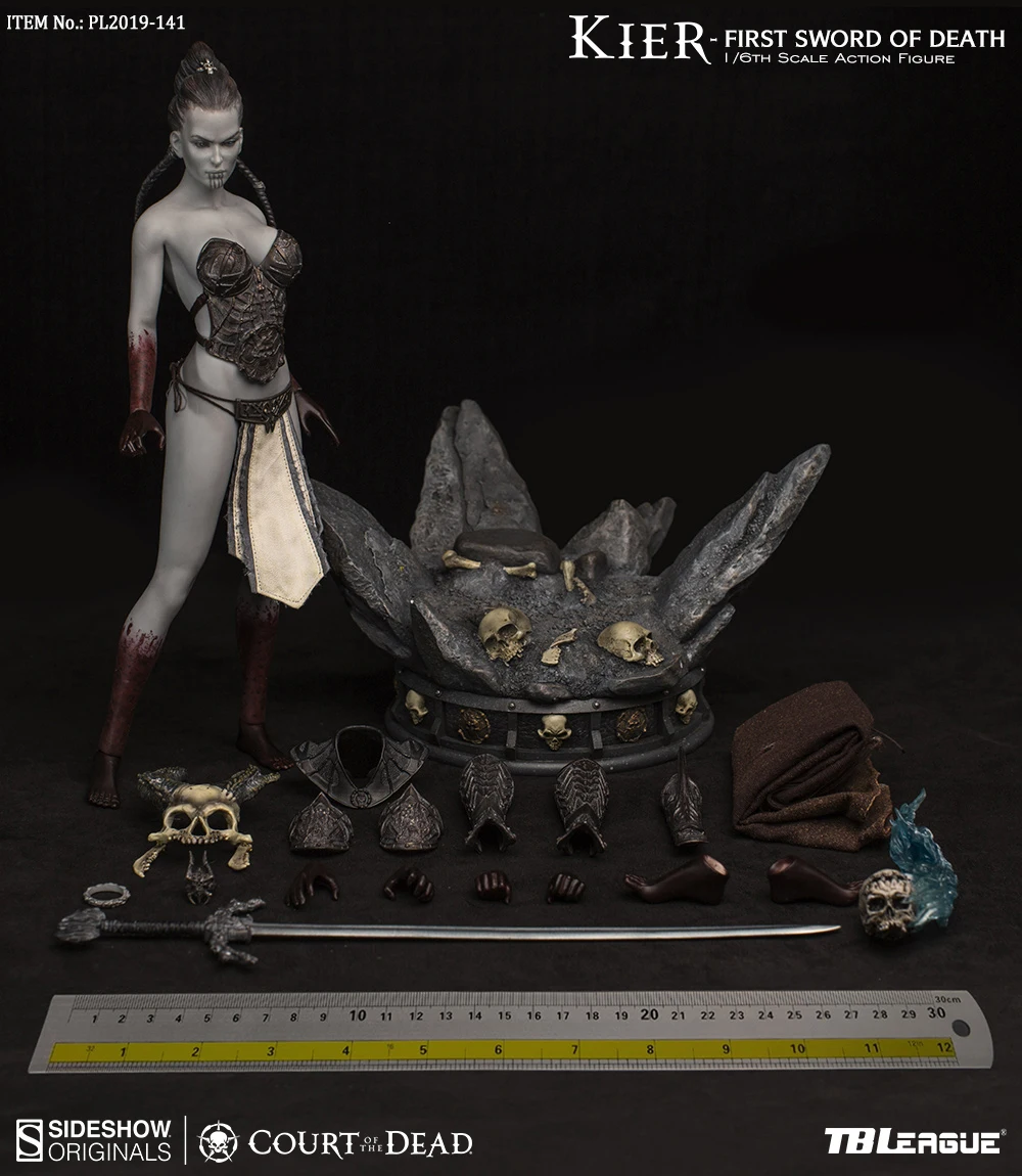 TBLeague x Sideshow Phicen Court of the Dead Kier фигурка первого меча смерти 1/6 с основанием|Игровые