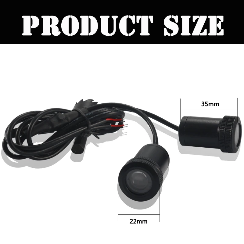 2 шт. светодиодный автомобильная лампа на дверь Добро пожаловать логотип