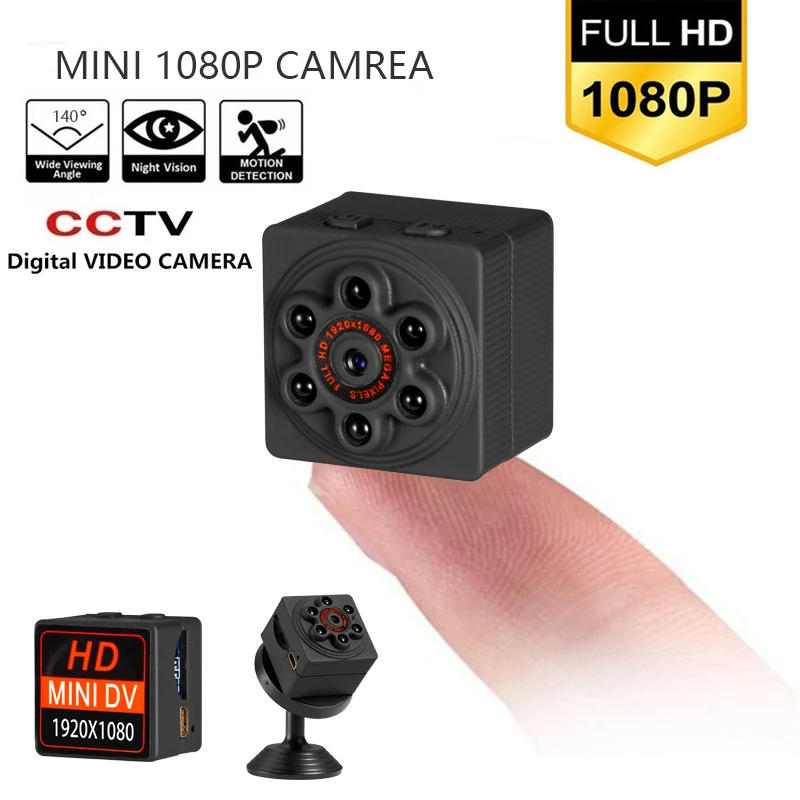 Спортивная Безопасность Инфракрасный цифровой видеорегистратор мини камера HD