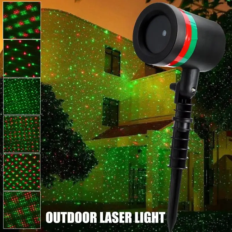 

Lawn Lights Outdoor Landscape Starry Lamp Laser Light Colorful Fantastic Holiday Lighting Decoration Waterproof Wonderful