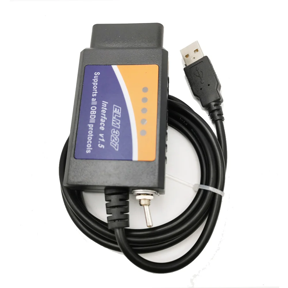 Лучший ELM327 V1.5 USB рштепселя PIC18F25K80 чип HS CAN / MS для FORScan elm327 v1.5 Ford OBD2 диагностический
