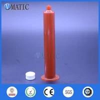 free shipping 10pcs 55ccml us style newest dispenser air pressure syringe with piston dark amber color