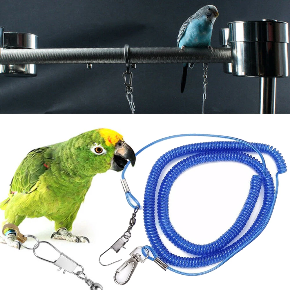 Поводок для попугая поводок ловли птиц 6 м|Дрессировка птиц| |