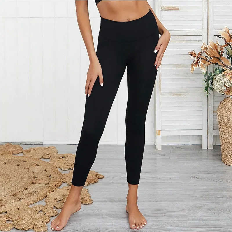 Спортивные Леггинсы для йоги спортивная одежда эластичные леггинсы фитнеса