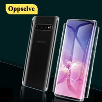 frontback full cover hydrogel phone film phone cover screen protector for samsung galaxy s10 s20 plus ultra note 10 pro note 20
