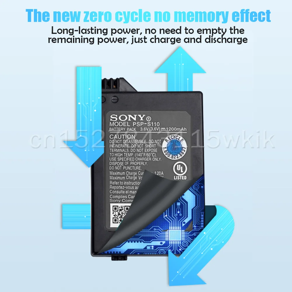 Литиевая аккумуляторная батарея SONY 1200 мАч 3 6 В для Sony PSP2000 PSP3000 PSP 2000 3000 |