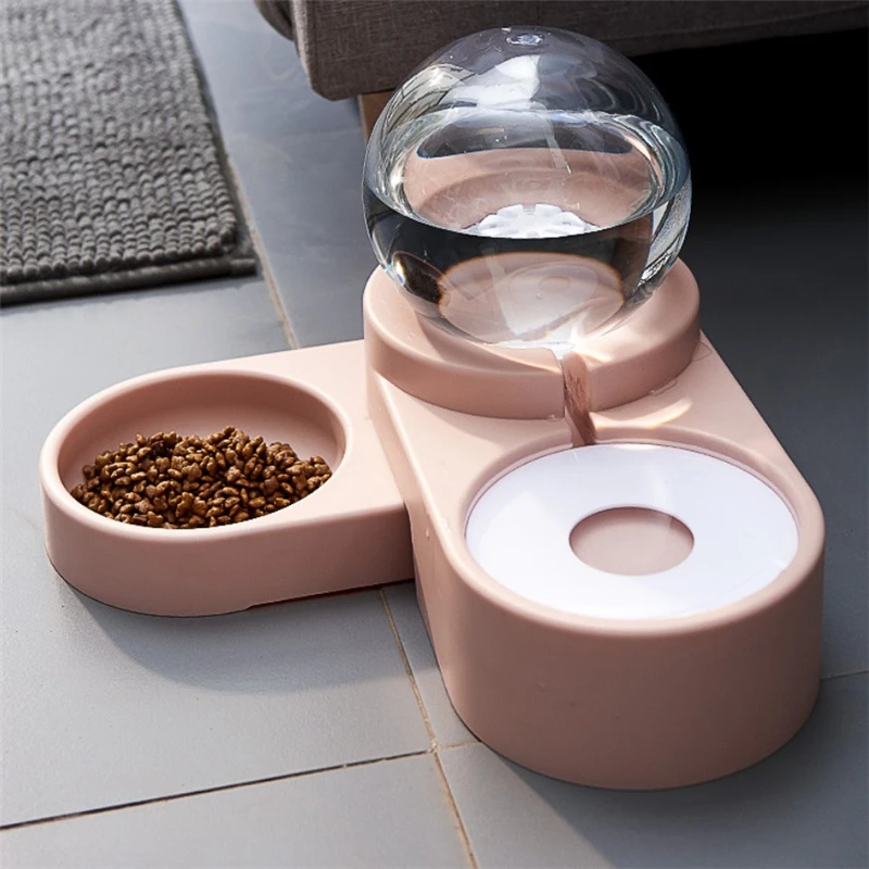 2 в 1 домашнему животному миска для собак и кошек переменный угол собаки кошки