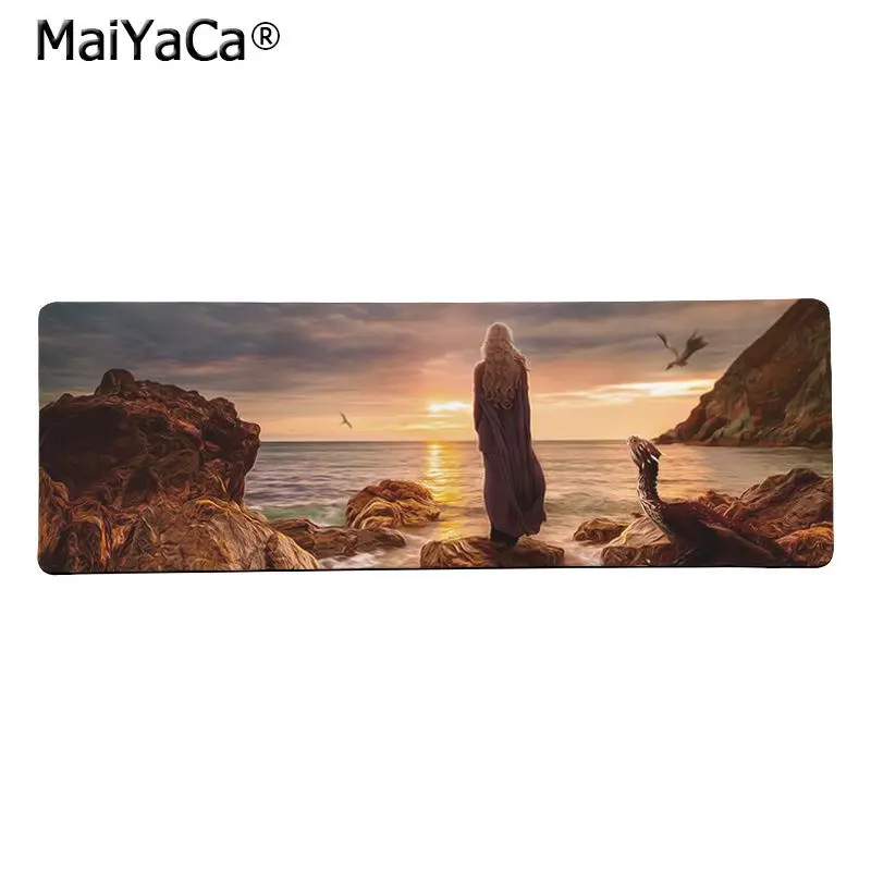 Maiya Игра престолов Daenerys Таргариен Дракон офисные мыши геймер мягкий коврик для