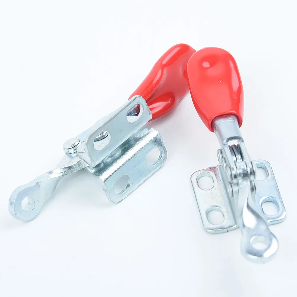 

4*Red New Toggle Clamps GH-201A 201-A Horizontal Hand Quick Hand Tool Release