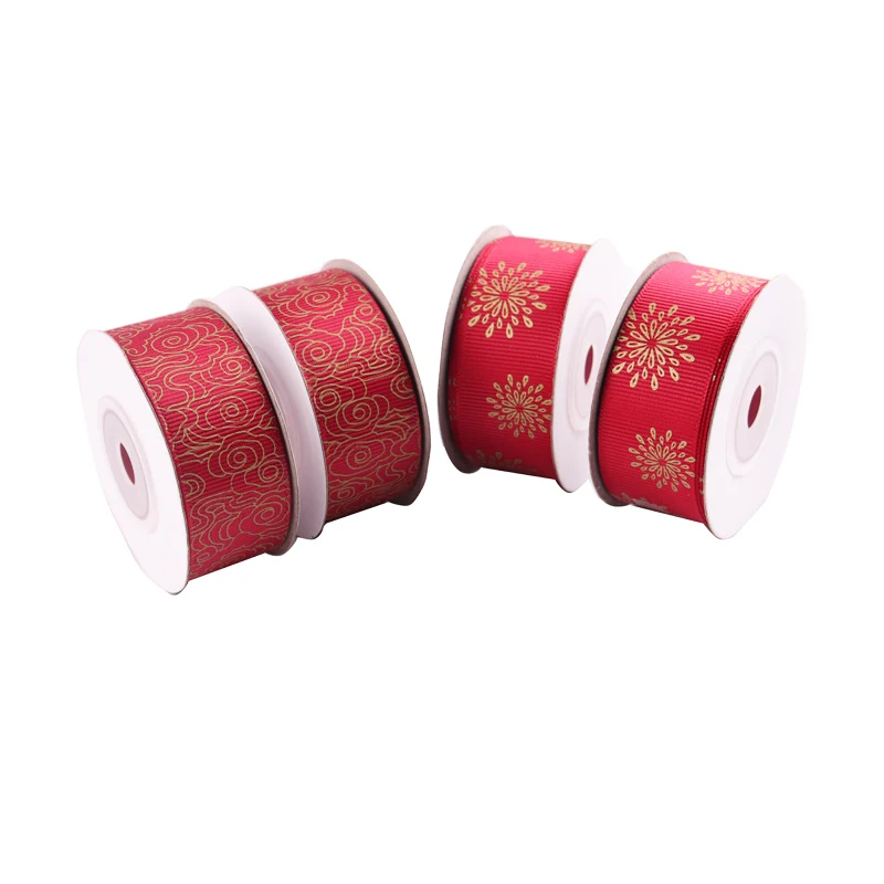 5 ярдов/рулон праздничные красные свадебные украшения DIY корсажные ленты лук