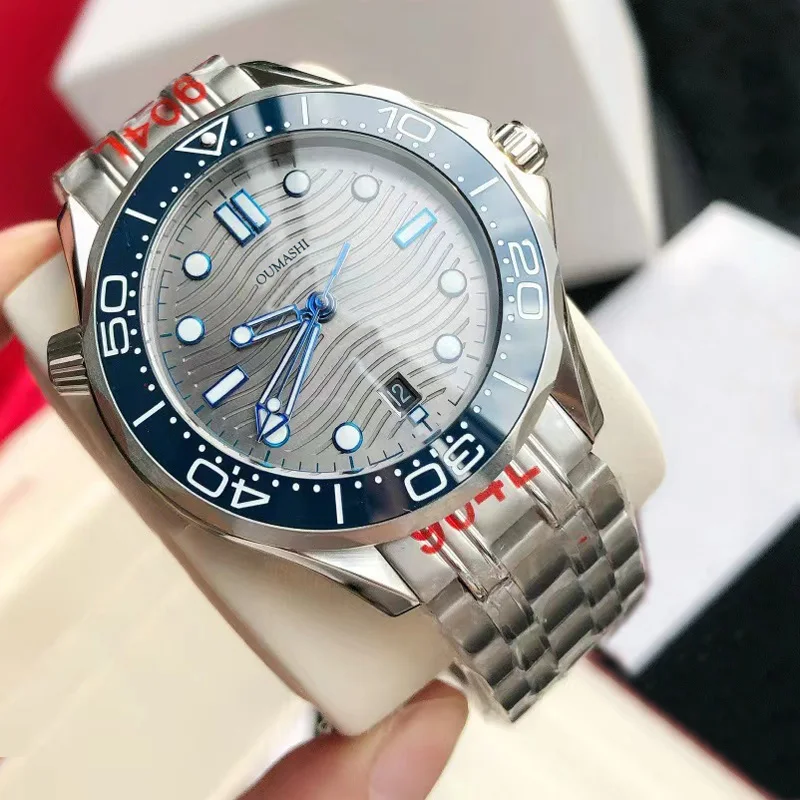 

Часы Miyota 8215 Мужские механические с автоматическим механизмом, водонепроницаемые светящиеся с керамической рамкой из нержавеющей стали, 42 м...