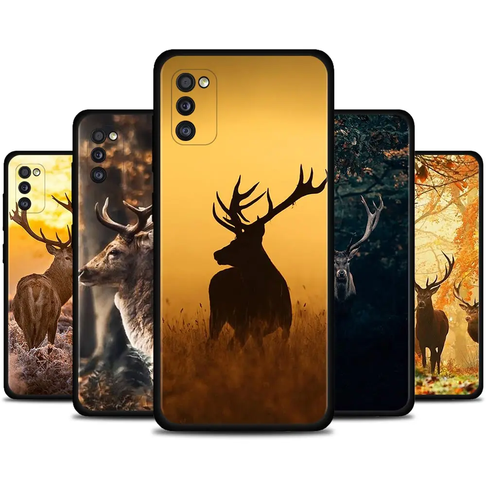 

Deer Hunting Camo Case Samsung A72 A71 A52 A51 A42 A91 A41 A32 A31 A21s A21 EU A12 A11 A02 A02s A01 Shell Black Cover