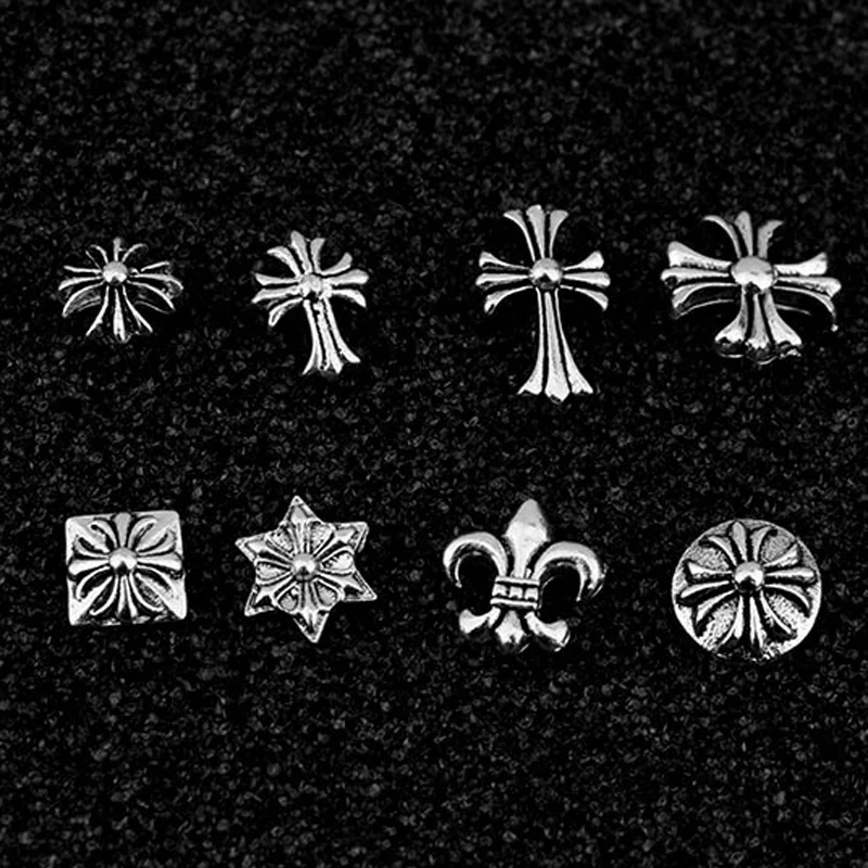 

Trendy Ear Accessories Cross Ear Nail Female Vintage Ear Bone Nail Small Ear Nail Peripheral Earrings Products Woman Earring