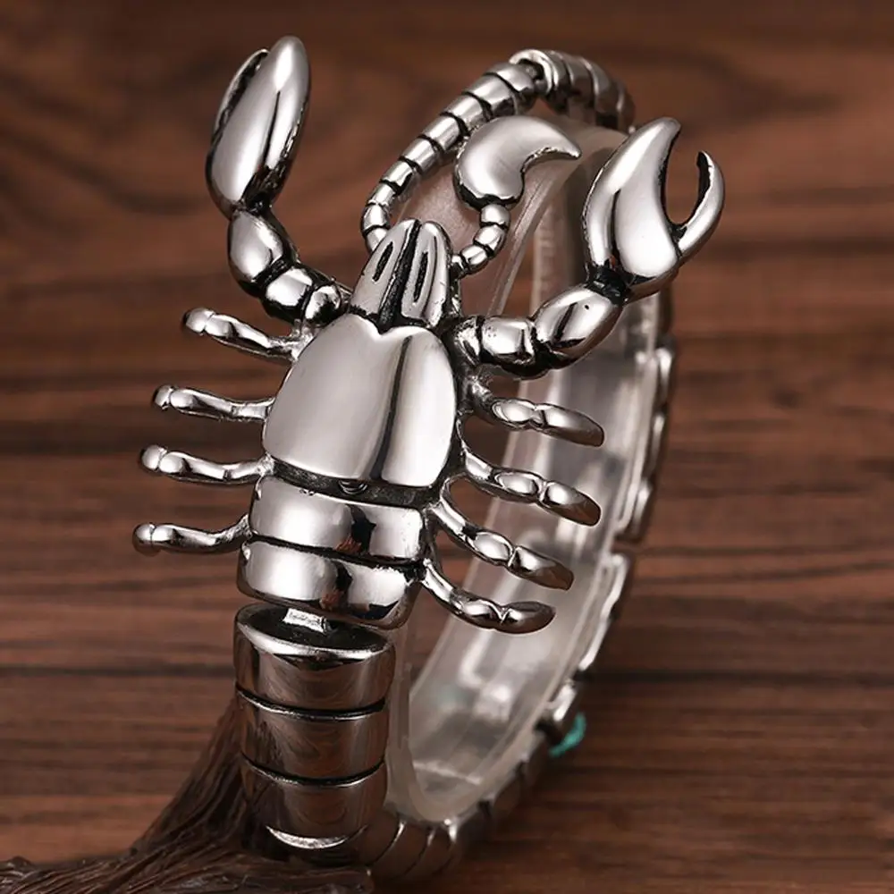 Мужской браслет из титановой стали в стиле панк | Украшения и аксессуары