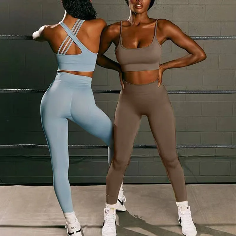 

Order separately Seamless Women Yoga Set Workout Sportswear Gym Clothing Fitness Bra High Waist Leggings Push Up Sports Suits