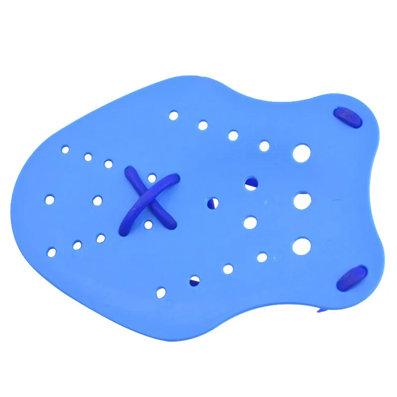 

Swimming Paddles Adjustable PVC Silicone Diving Hand Paddle Webbed Gloves