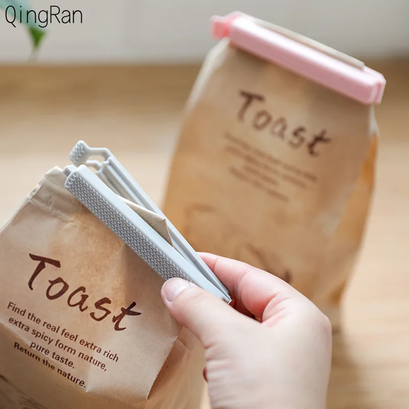 

Food Sealing Clip Moisture-proof Plastic Bag Snack Milk Powder Sealer With Magnet Handbag With Clip for Food Packages Kitchen