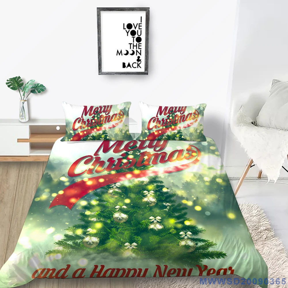 Роскошные рождественские комплекты постельного белья Детский комплект с