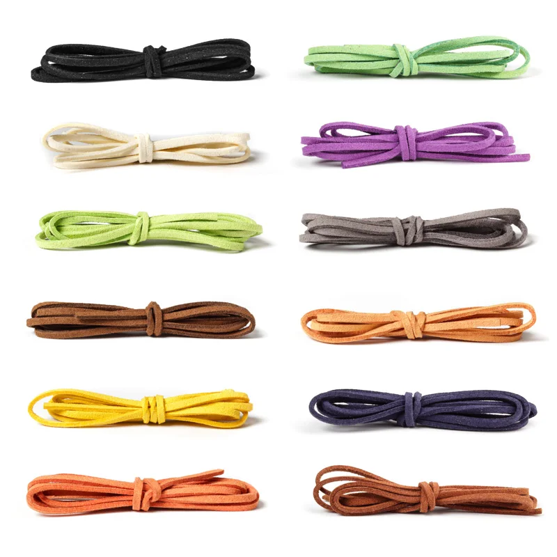 DIY аксессуары проволока двусторонняя кожаная веревка хлопок оленья кожа