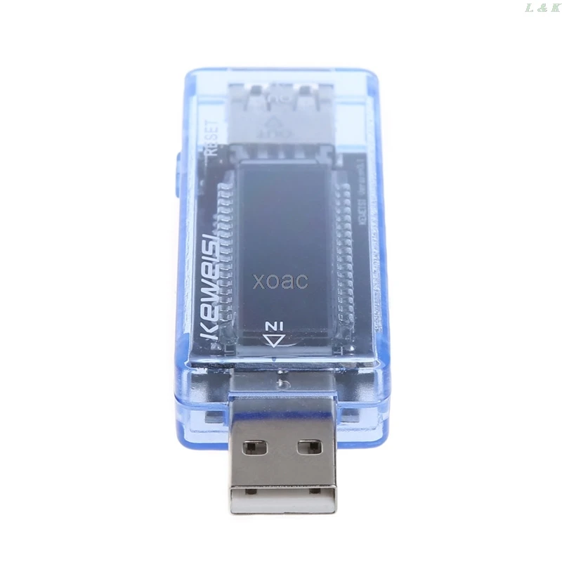 Зарядка USB зарядное устройство мобильный детектор уровня мощности батарея