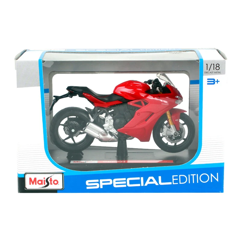 Модели мотоциклов Maisto Ducati Supersports 1/18 1:18 литые модели подарок на день рождения