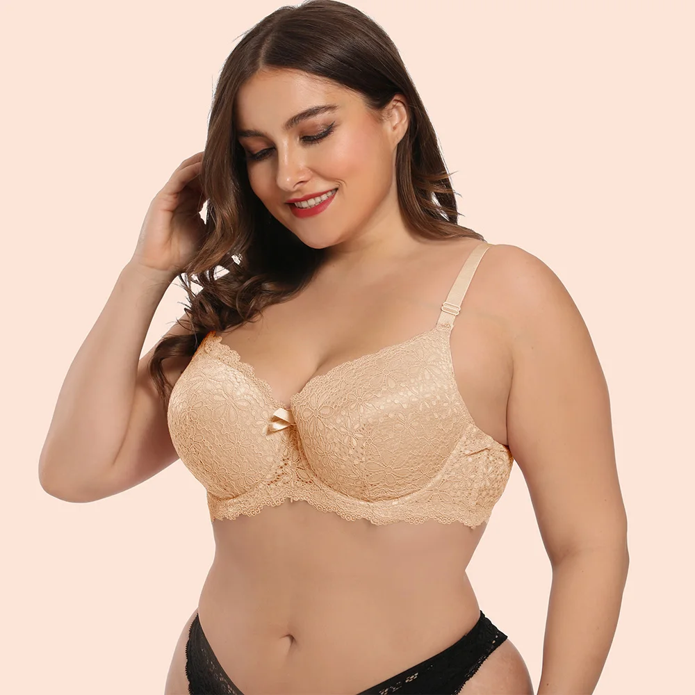 Привлекательный кружевной женский бюстгальтер нижнее белье на косточках регулируемый бретель с открытой