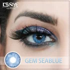 Цветные контактные линзы KSSEYE для глаз, контактные линзы с драгоценным камнем, контактные линзы для глаз для повседневного использования