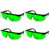 4pcs od 4 200nm 450nm wavelength laser safety glasses for typical 405nm 445nm 450nm blue laser light eye protection goggles
