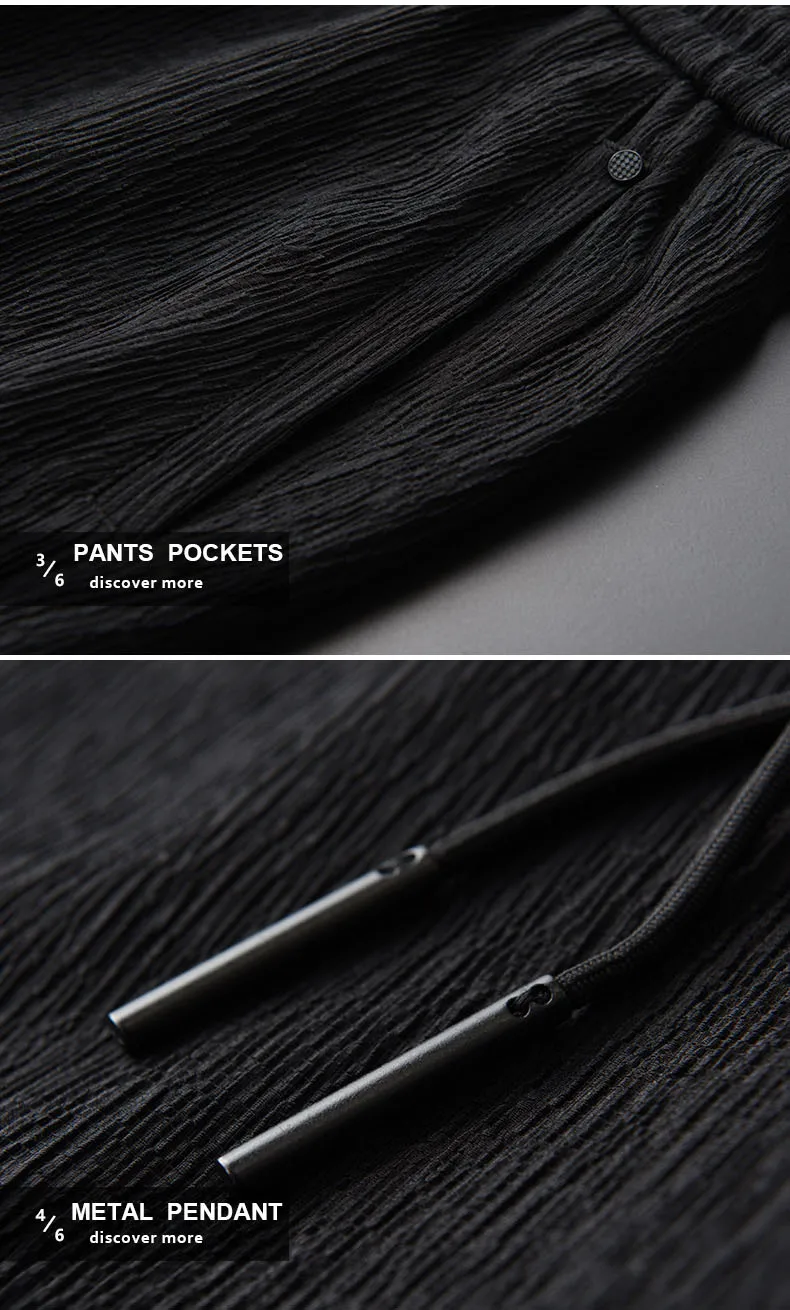 

quality round High neck robe, dark trousers, men's sportswear popular in autumn