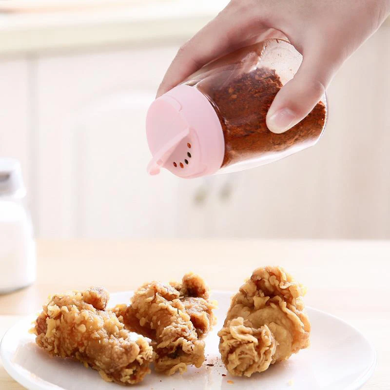 Бутылка для приправ с двойным отверстием 4 упаковки стеклянная бутылка перца