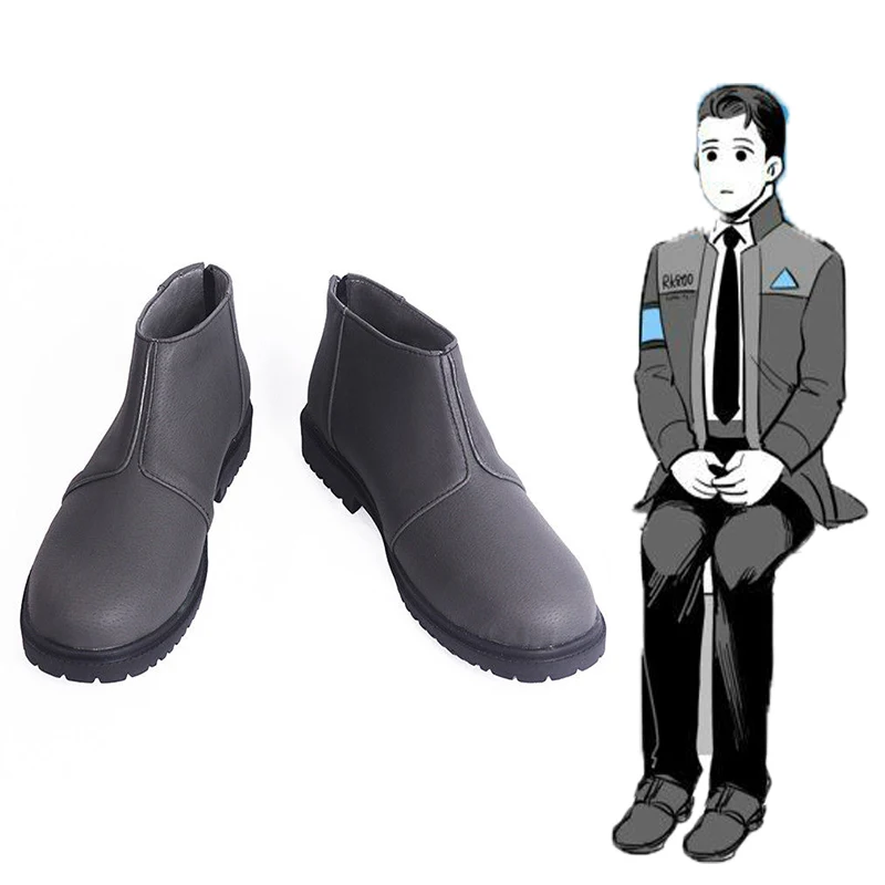 

Обувь для косплея игры, обувь для косплея Коннора, ботинки для хэллоуивечерние костюмы для косплея, повседневная обувь для отдыха