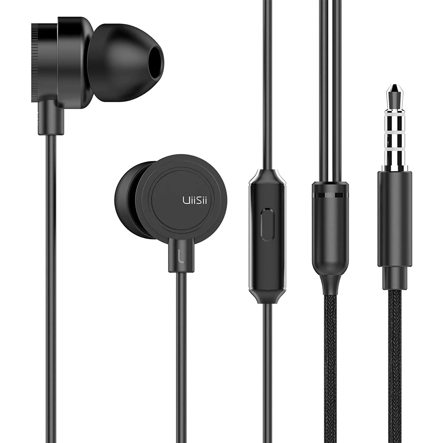 

Наушники-вкладыши HM9, Hi-Fi стерео гарнитура, металлические наушники 3,5 мм, игровые проводные наушники с сабвуфером