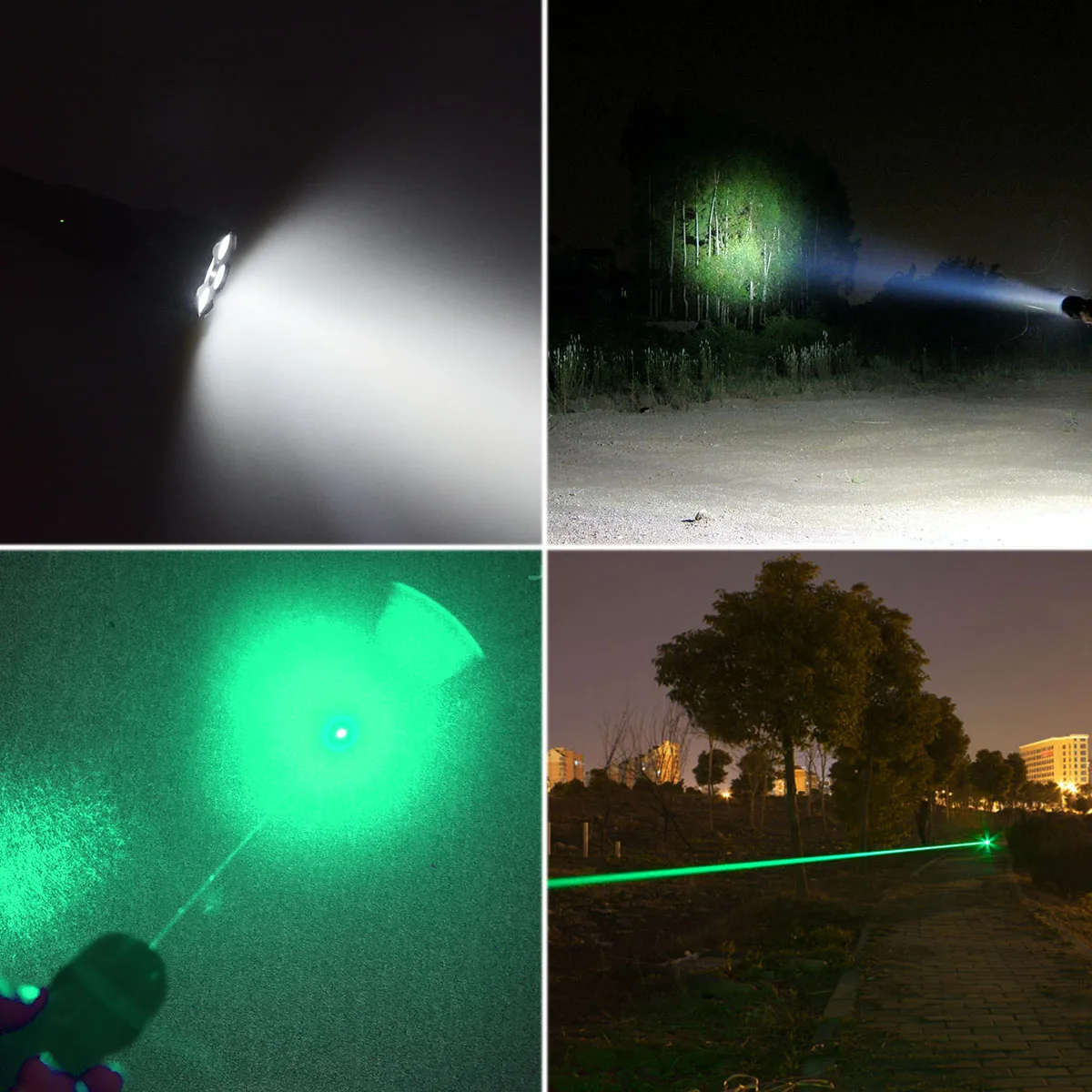 CWLASER несколько режимов 2000Lm 4 шт Q5 светодиодный светильник вспышки с 200 мВт 450nm