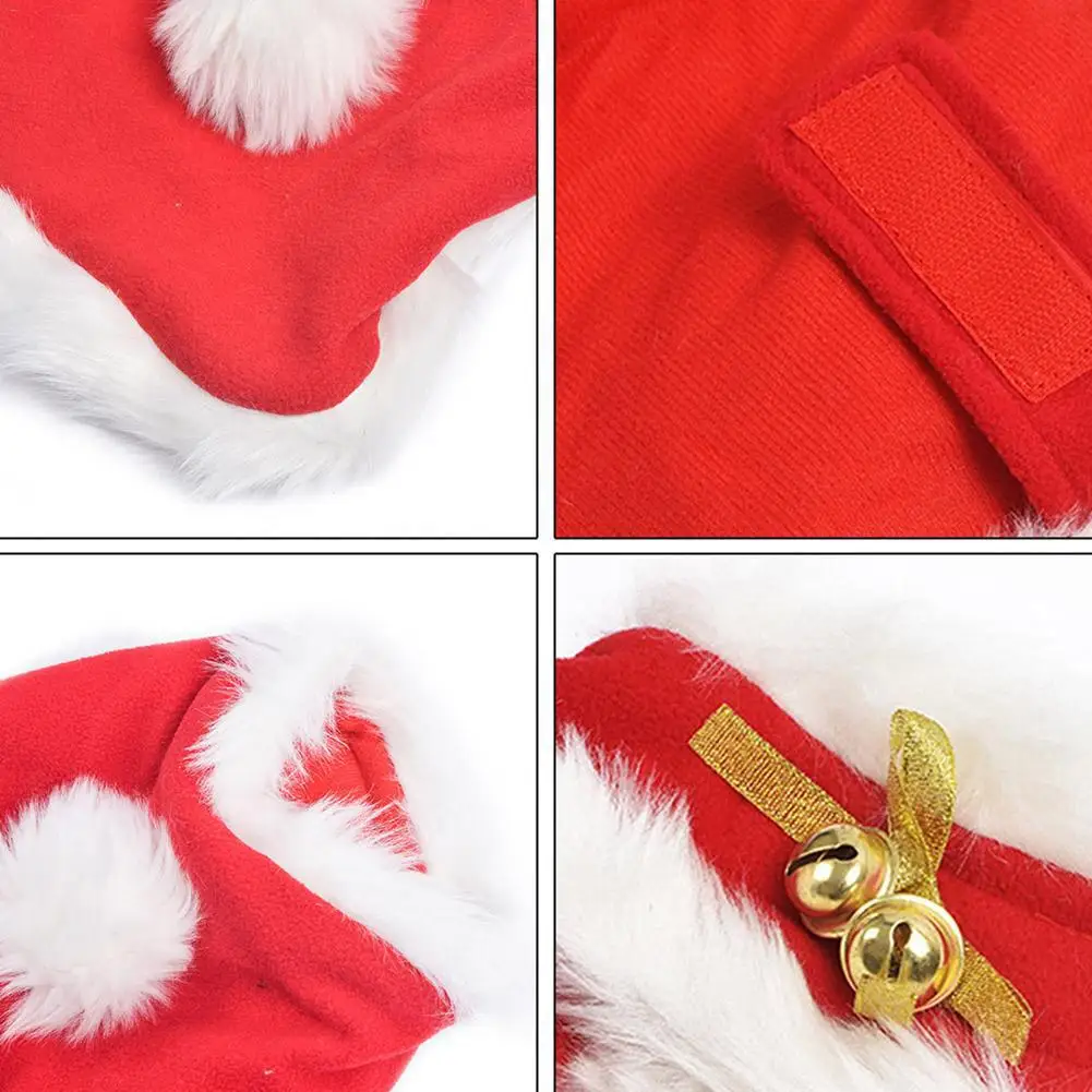 Хоббилан Рождественский Новогодний для домашних собак костюм плащ зимняя теплая