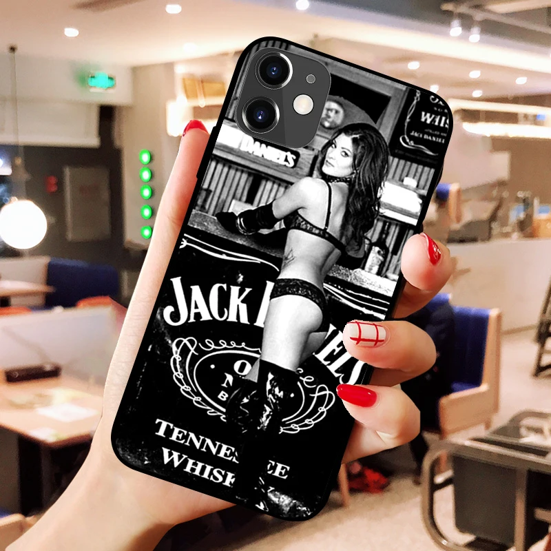 

Phone case For iphone 6 6S 7 8 plus X XS XR 11 12 mini Pro Max 2021 Luxury brand jack daniels xiaomi poco f3 poco x3 pro
