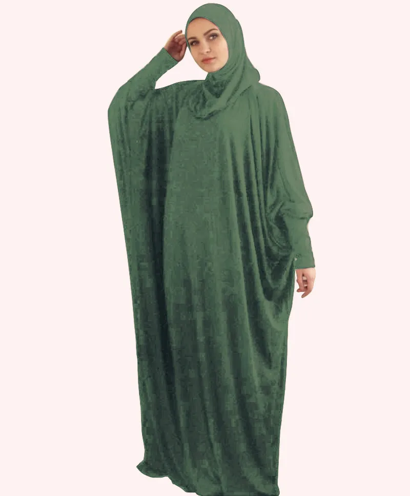 Мусульманская молитвенная одежда химар женский хиджаб платье Исламская Дубай