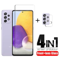 for samsung galaxy a72 glass for samsung a72 screen protector phone film hd tempered glass for samsung a72 a 72 camera lens film