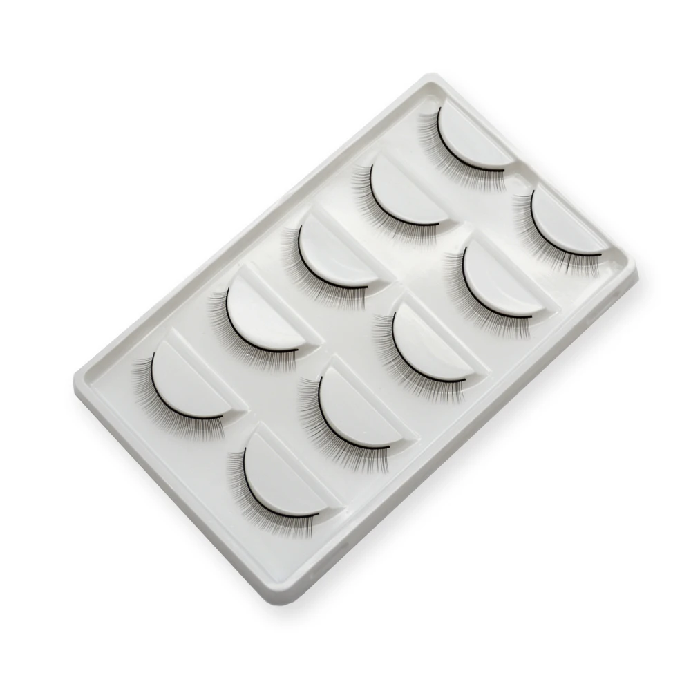 Ресницы тренировочные натуральные мягкие 10 шт. в наборе | Красота и здоровье