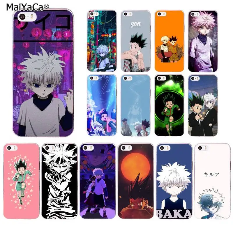 

MaiYaCa Anime Hunter X hunter 3 Coque Shell Phone Case for iphone 13 11 pro XS MAX 8 7 6 6S Plus X 5S SE 2020 XR fundas