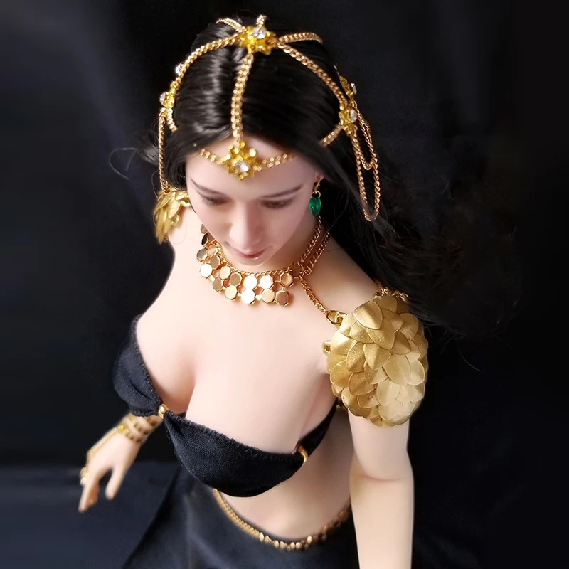 1/6 princess head Sexy metal Clothes For 12&quot Female hot toys Body | Игрушки и хобби