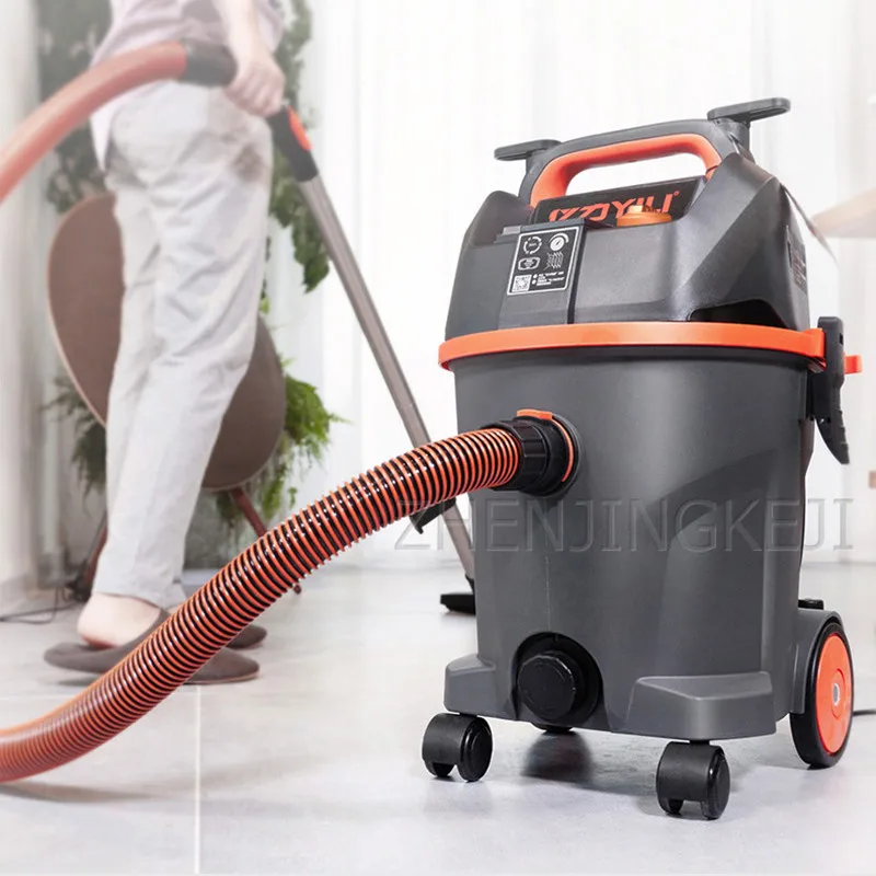 

Промышленный пылесос, 1400 Вт, высокая мощность и мощность всасывания, большая емкость 25 л