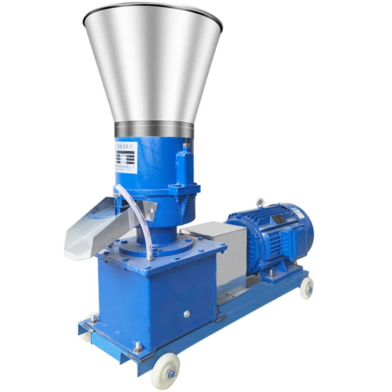 

Pellet Mill Multi-function Feed Food Pellet Making Machine Household Animal Feed Granulator 4kw 220V/ 380V 40kg/h