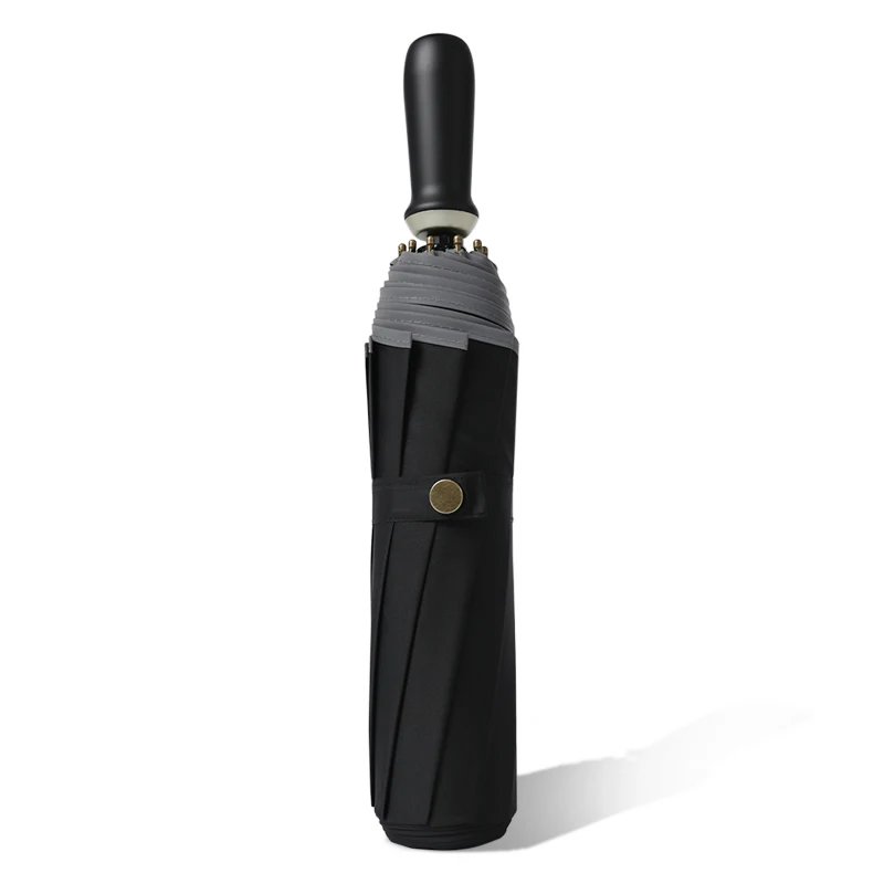 

Retro Parasol Women Umbrella Car Big Black Business Outdoor Windproof Umbrella Patio Couple Sombrillas Rain Gear BY50BU