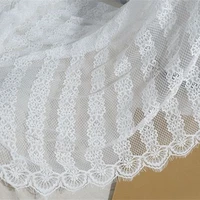 150cm wide car bone cording eyelash lace fabric stripe diy wedding dress for sewing 3meters v2214