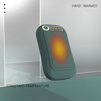 hand warmer heater powerbank 10000mah mini power bank portable charger for iphone 12 samsung s21 xiaomi poverbank with led light